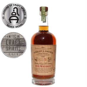 Wright & Brown Rye Whiskey 750ml