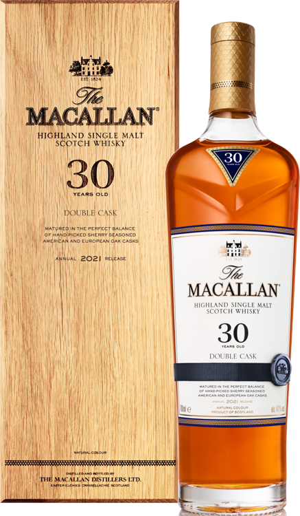 The Macallan 30 Year Old Double Cask Single Malt Scotch Whisky 750ml