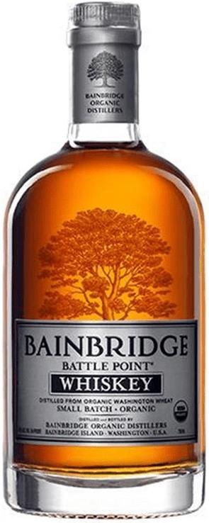 Bainbridge Two Islands Barbados Rum Cask Organic Wheat Whiskey 750ml