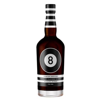 Eight Ball Chocolate Flavored Whiskey 750ml