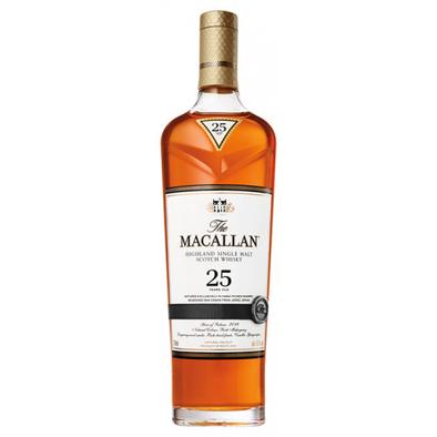 The Macallan 25 Year Old Sherry Oak Single Malt Scotch Whisky 750ml