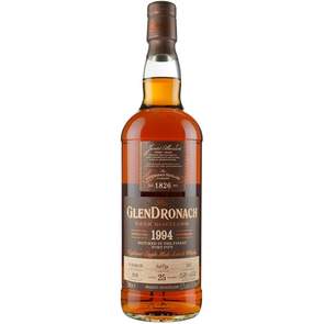 GlenDronach 1994 25 Year Old Port Pipe Single Malt Scotch Whisky 750ml