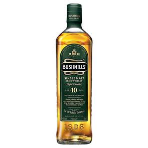 Bushmills 10 Year Old Single Malt Irish Whiskey 750ml